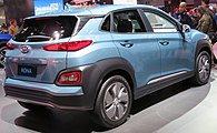 Hyundai Kona Electric rear view photo